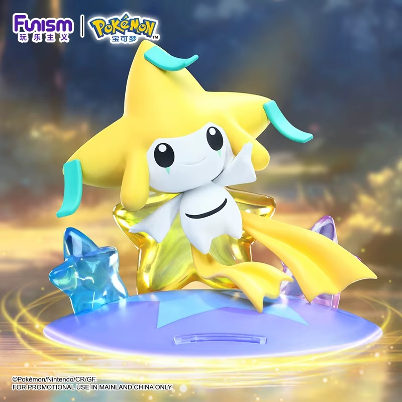 Jirachi Prime Figure Funism Pokemon Collectible Statue Figure