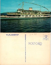 Mount Washington Lake Winnipesaukee New Hampshire NH Postcard