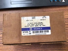 Square D 3 Unit Control Station 9001 KY-3 600V Type 13 Enclosure (VR17)