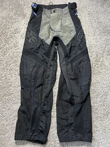 Empire Paintball Pants Blue Camo XS Vintage Waist 24-28 Padded Y2k Baggy