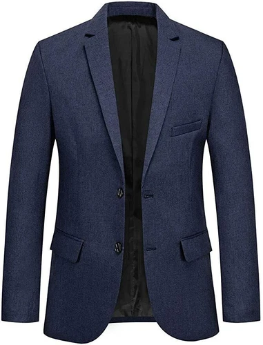 Herren Neu Regular Fit 2 Knopf Maßgeschneidert Business Blazer Leichte Jacke Anzüge - Bild 5 von 31