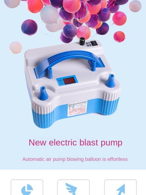 700W electric balloon pump with timer electric balloon inflator pump blower