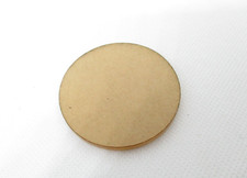 12 Pcs 1 in Clear Round Acrylic Circles Plastic Blank