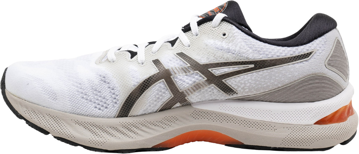 ASICS Men\'s Gel-Nimbus 23 Running Shoes, White/Oyster Grey 10 M US ASICS Gel Nimbus 23 White Oyster Grey for Sale  main image 2
