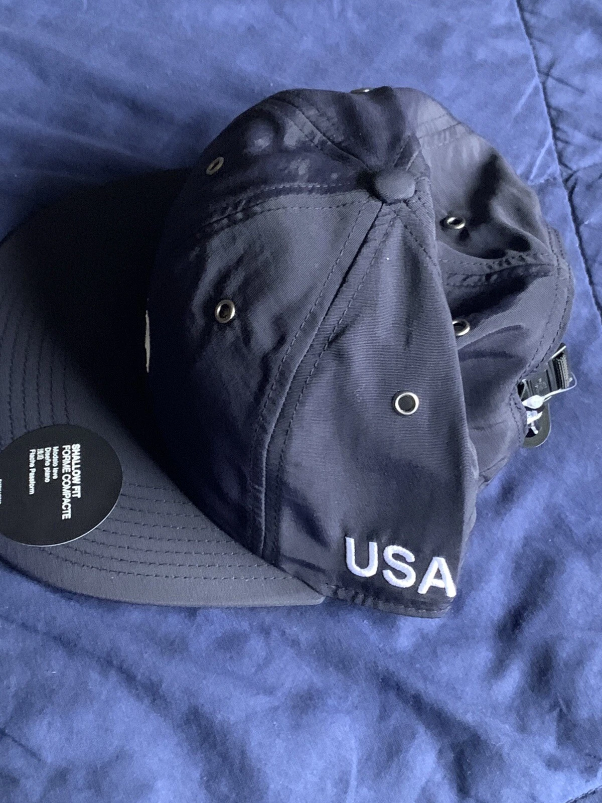 Casquette chapeau marine Northface Tech Throwback Aviator réglable neuf avec étiquettes Supreme