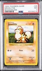 1999 POKEMON BASE SET SHADOWLESS #28 GROWLITHE PSA 7