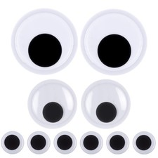 Large SelfAdhesive Giant Googly Eyes with Box 5cm 8cm 10cm 10 PCS