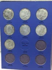 Lot 1964-1969 Kennedy Half Dollar Set 7 Coin 2 90% 5 40% Silver 50c