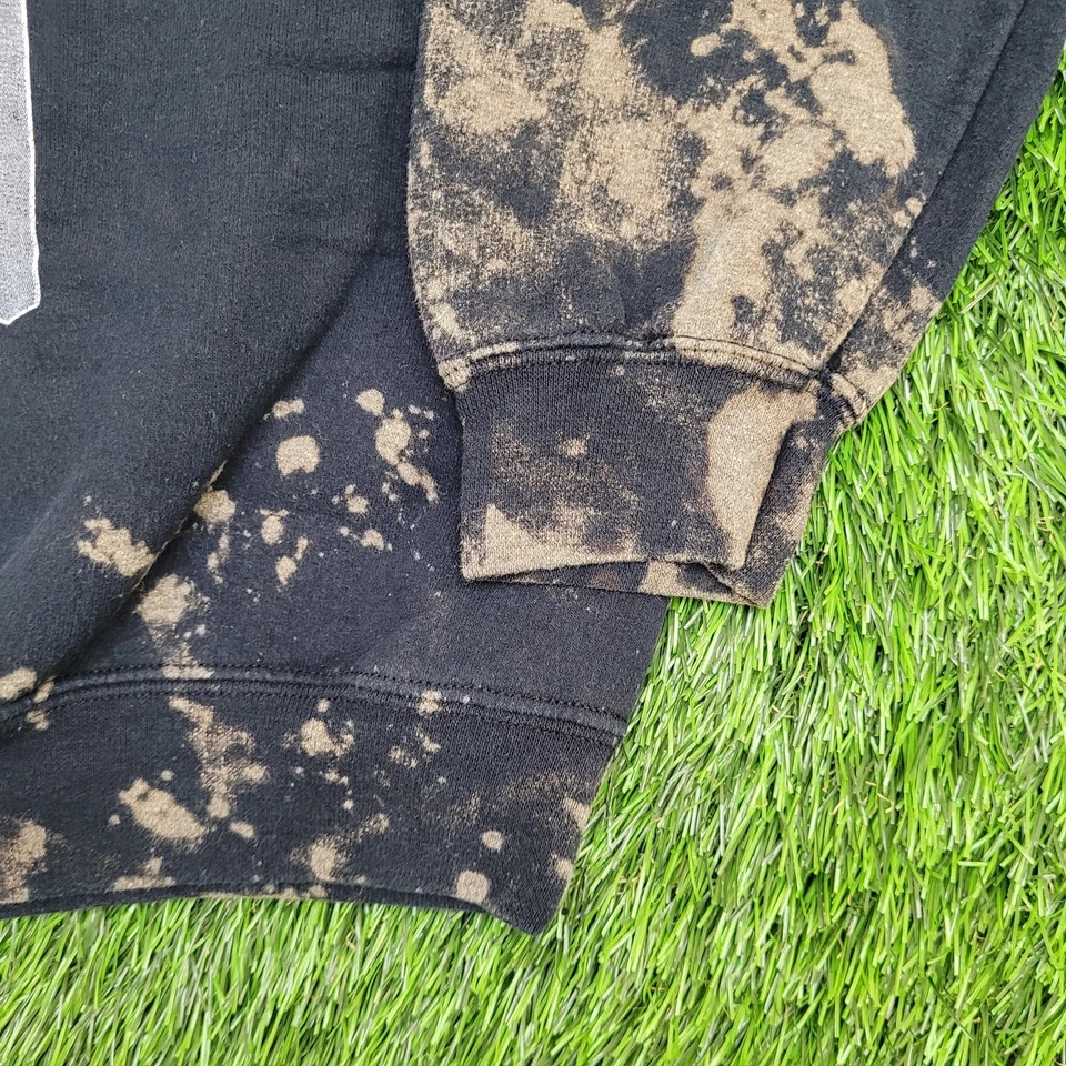 Sudadera De Colección Divertida Koala Fiesta M 22x23 Suelta Crop Blanqueada Foto 2 de 4