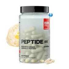 MuscleTech Muscle Peptide 185 Strength and Muscle Growth 84 Veg Capsules NEW