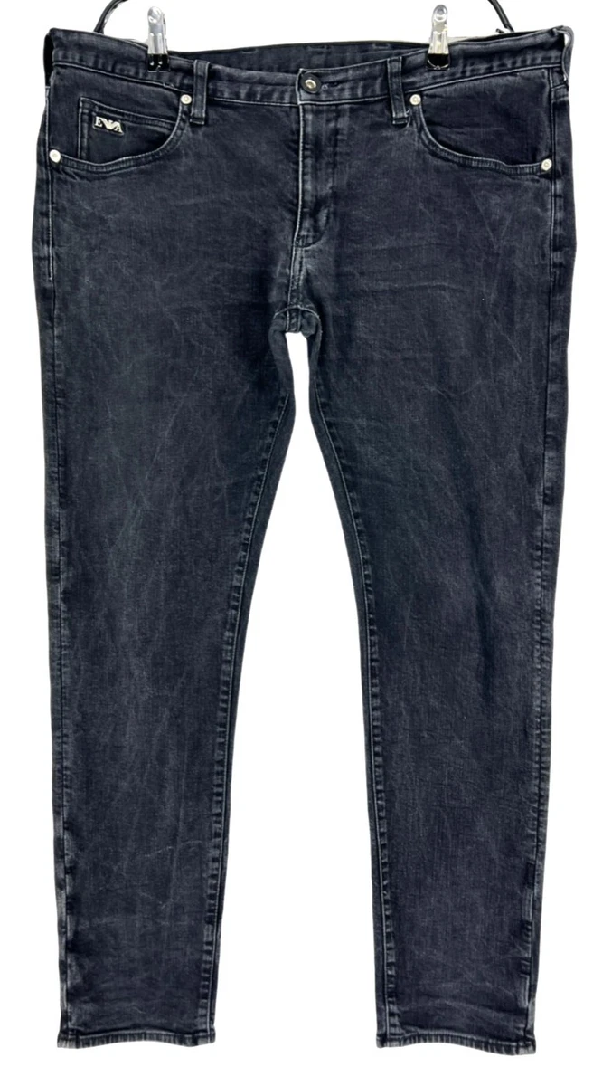 Emporio Armani Black Jeans for Men for sale | eBay