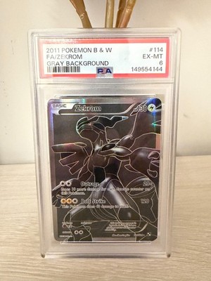 Zekrom (114 Full Art) 114/114 Black & White Holo for sale online