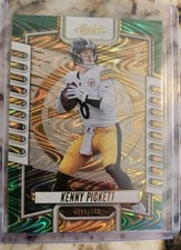 2023 Panini Absolute Football #9 Kenny Pickett Green  12/50 Pittsburgh Steelers