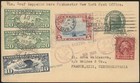 USA 1928 Graf Zeppelin Germany Mi8A Postal Card Air Mail 5c Beacon Cover 116181 — photo 1