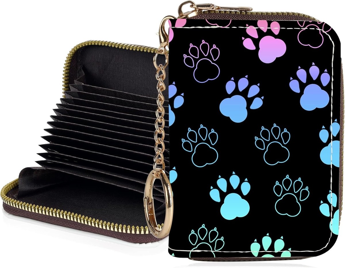 rfid wallets luxury card holder keychain