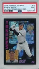 2019 Topps Silver Pack Aaron Judge '84 Chrome Black Refractor /199 PSA 9