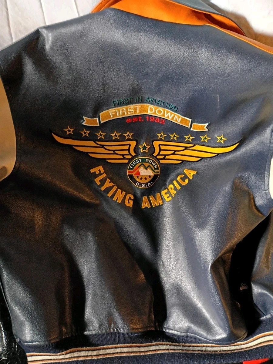 First Down Coats, Jackets & Vests Leather Outer Shell for Men for