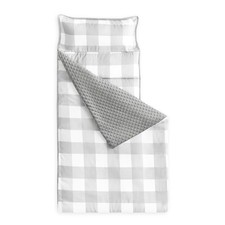 Toddler Nap Mat with Pillow and Minky Blanket for Daycare Preschool Kids