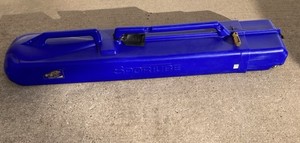 Sportube Series 2 Hard Sided Wheeled Case-hold 2 pair and poles - good condition