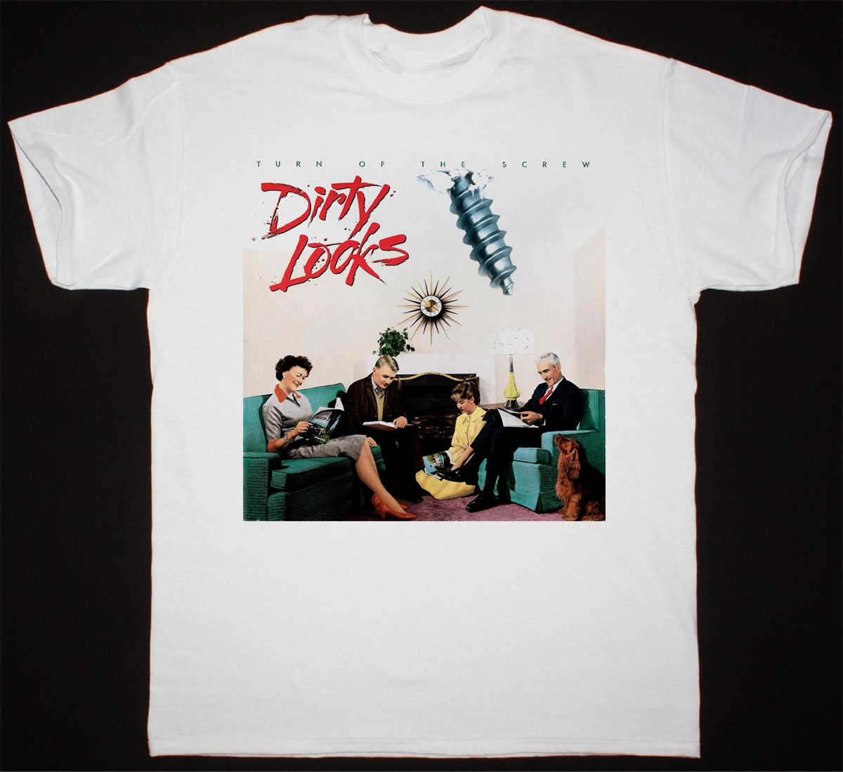 Dirty Looks Turn Of The Screw T Shirt All Size S to 5Xl AQ394