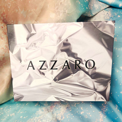 Azzaro Chrome Eau de Toilette Spray 3.38 fl oz Gift Set + Shampoo 2.53