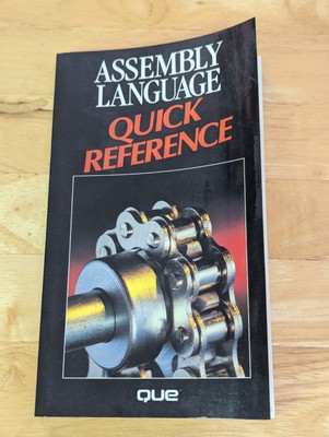 Assembly Language Quick Reference by Que