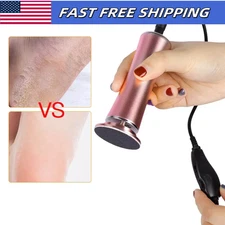 Electric Foot File Callus Remover Dermave Feet Adjustable Speed 60Pcs Sand Discs