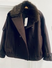 Neue Schöne Winter Jacke Gr L Zara