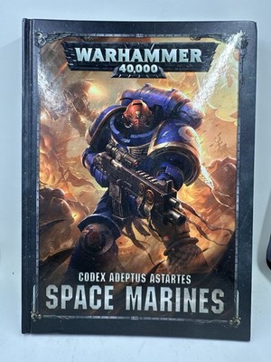Warhammer 40,000 40k Codex Adeptus Astartes Space Marines Hardback Book 2017 8th
