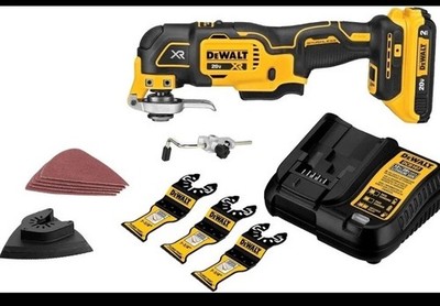 DEWALT 20V MAX XR Oscillating Multi-Tool Kit DCS356D1 Brushless 3-Speed Cordless