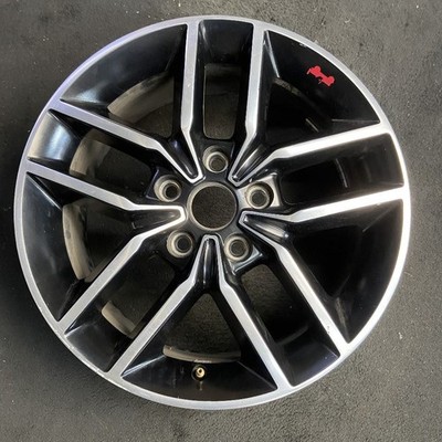 OEM Jeep Machined Black And Red Logo Grand Cherokee Rim 18x8 2017-2019 9164