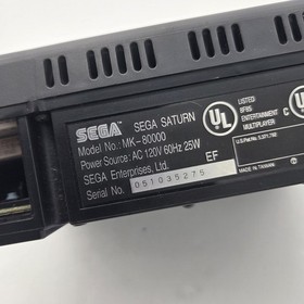 SEGA Saturn Model 1 MK-80000 Console Only *powers On* *Door Open Error* *READ*