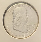 1963 Franklin Half Dollar 50c 90% Silver U.S. Coin - Gem BU - Beautiful coin