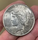 1923-S San Francisco Mint Silver Peace Dollar, Free Shipping