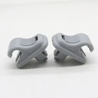 2PCS GRAY SUN  VISOR CLIP 8485165D00 FITS SUZUKI SX4 GRAND VITARA SWIFT SIDEKICK