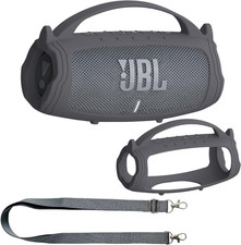 JCHPINE Silicone Cover Case for JBL Charge 5 Portable Bluetooth Speaker