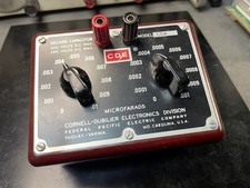 Condensatore Cornell-Dubilier CDE Decade modello CDA 2