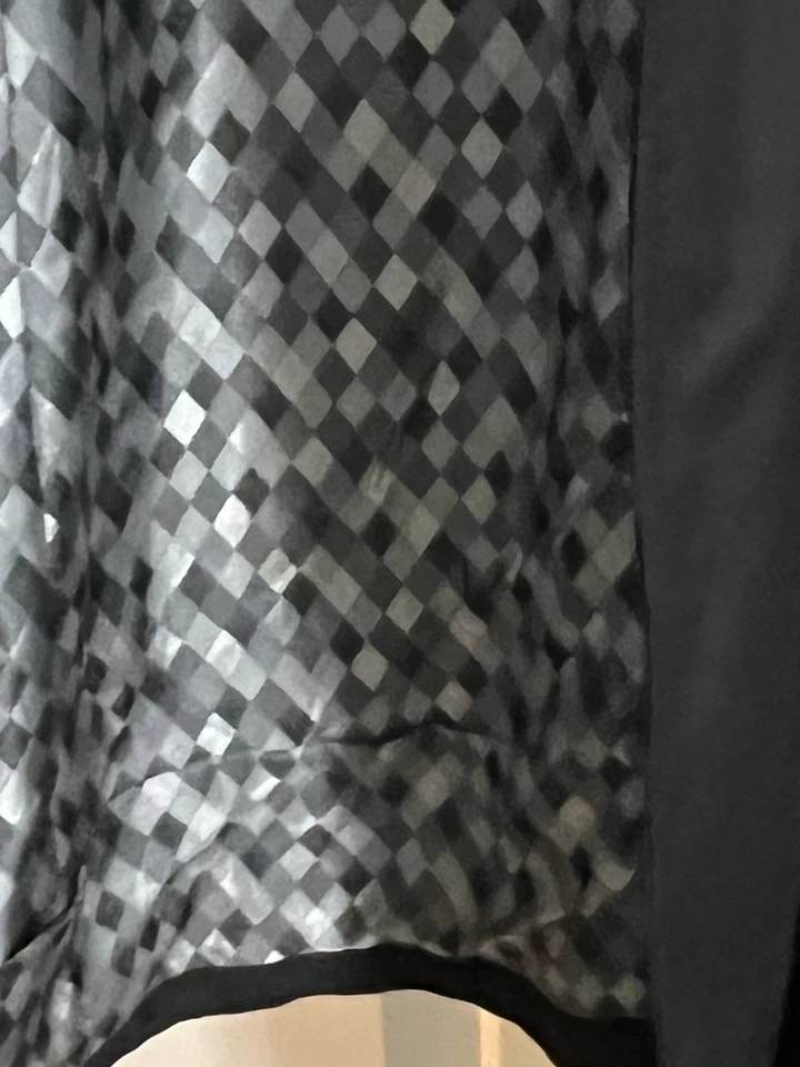 Hardy Amies The Weatherdair черный с подкладкой траншея дождя стойкий пальто Sz 42R - Изображение 4 из 4