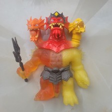 Goo Jit Zu Lava Fury King Hydra VGC with Trident & Fireball, Sound & Light