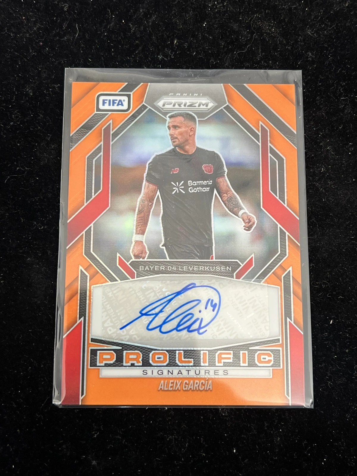 2025-26 Prizm FIFA Prolific Auto Aleix Garcia Orange Prizm /25