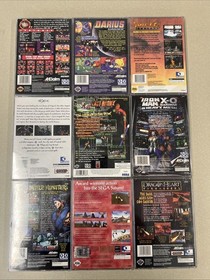 Sega Saturn Game Lot Of 9. Hexen, Shinobi Legions, Last Bronx, Darius Gaiden