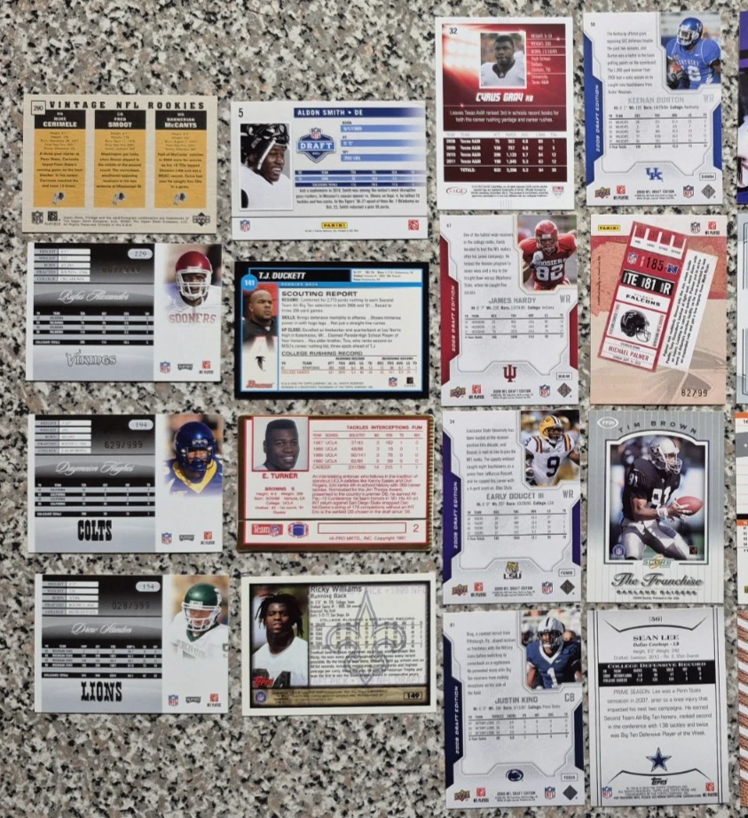 NFL Rookie RC Football Sports Trading Card 30 Card Lot 1998-2015 Free Shipping - Image 4 of 4