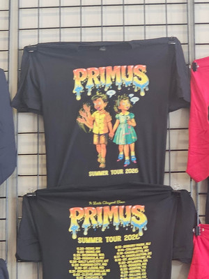 New! Primus Summer Tour 2026 Tee Merch, T-shirt Reprint