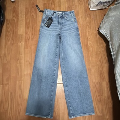 paige sasha wide leg jeans Size 24 32 Inch Seam