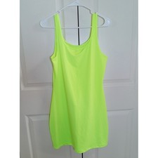 SHEIN Neon Lime Tank Dress