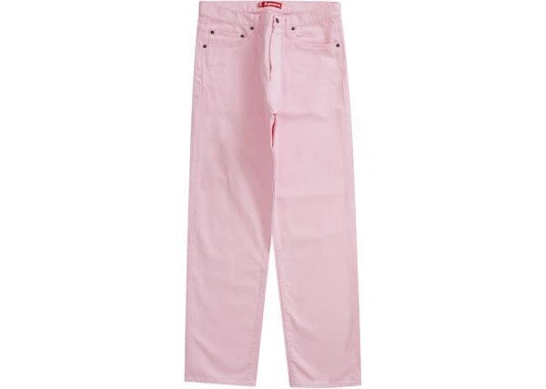 Jean régulier suprême (SS23) rose taille 30