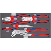 Knipex 00 20 01 V17 Zangen-Set 'Basic Chrom' In Schaumstoffeinlage, 4-Teilig