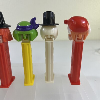 Vintage Pez Seven (7) Dispenser Lot! W/ Stains! | eBay
