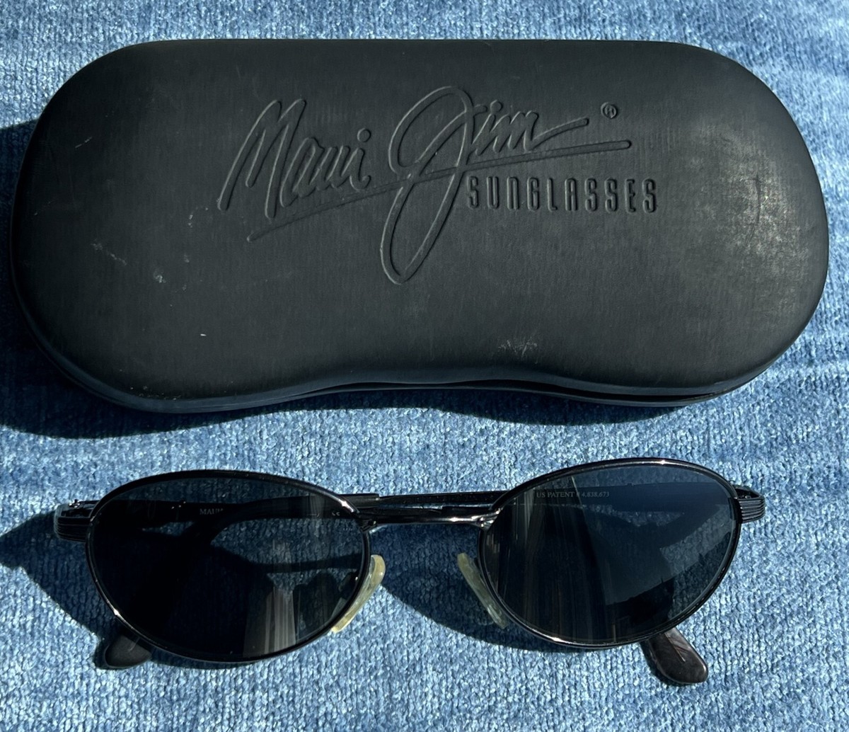Maui Jim Tradewind MJ 164 02 Gunmetal Grey Frame - Grey Polarized