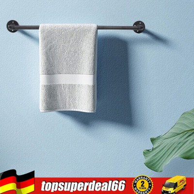 Industrie Look Handtuchhalter Wasserrohr Handtuchstange  Wall-Mount Towel Rack 